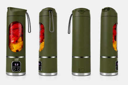 Portable Smoothie Blender Bottle