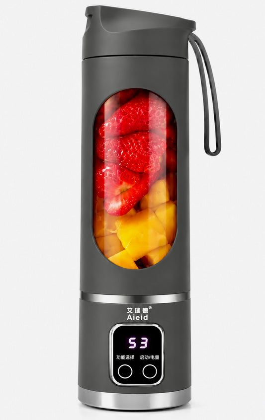 Portable Smoothie Blender Bottle